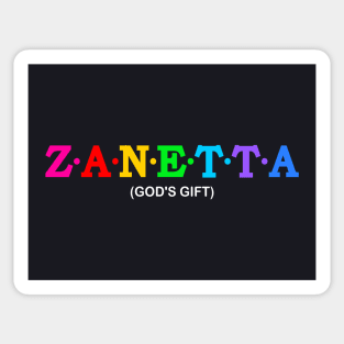 Zanetta - God&#39;s gift Sticker